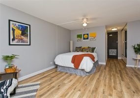 An upgraded and spacious studio that's move-in ready.
