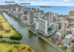 Centrally located in Waikiki on Lewers St but not on the major roadways of Kuhio Ave or Ala Wai Blvd. Superb location to the activity of Waikiki has to offer. Shops, restaurants, beach, surf spots, parks, and nightlight.