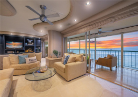 Expansive Elegant Design is accompanied by the Picturesque Pacific Blue Ocean. Take in the Sunset, Surfing Views, Catamarans & Boats and Live your Best Life in Hawaii watching the Friday Night Fireworks off in the distance!